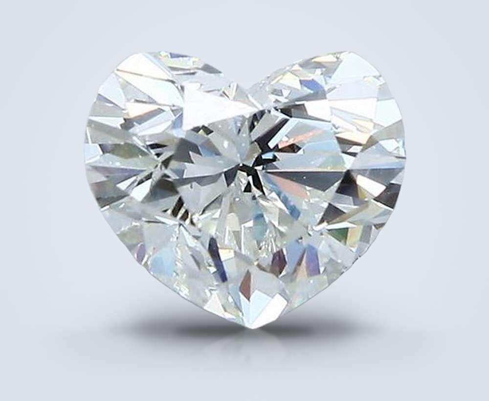1.70 Carat Heart Natural Diamond