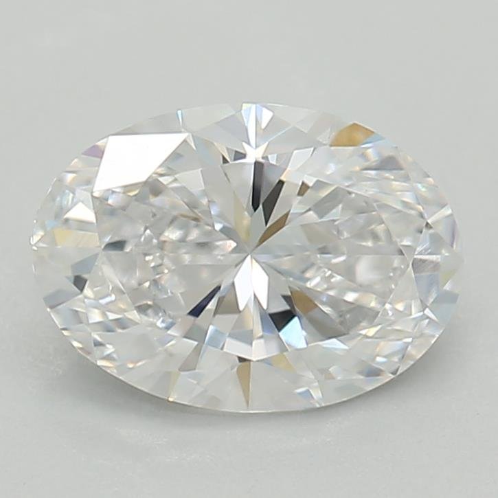 0.66ct D VVS2 Very Good Cut Oval Lab Grown Diamond