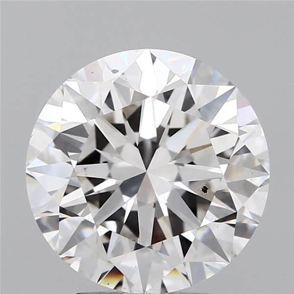 4.00ct G SI1 Excellent Cut Round Lab Grown Diamond