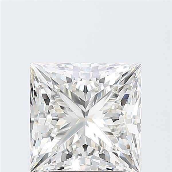 3.02ct I VS1 Rare Carat Ideal Cut Princess Lab Grown Diamond