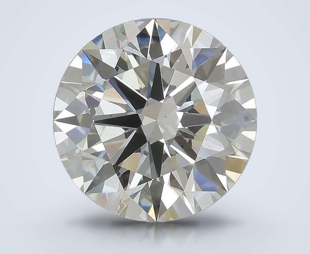 3.82 Carat Round Lab Diamond