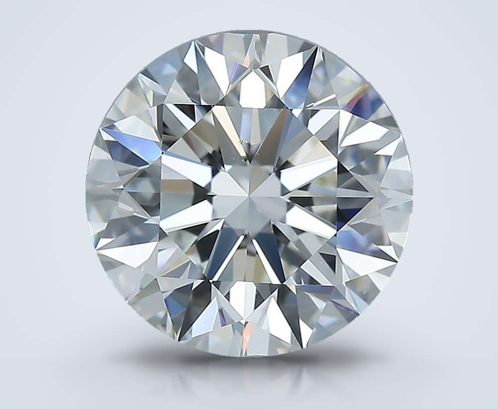3.27 Carat Round Natural Diamond