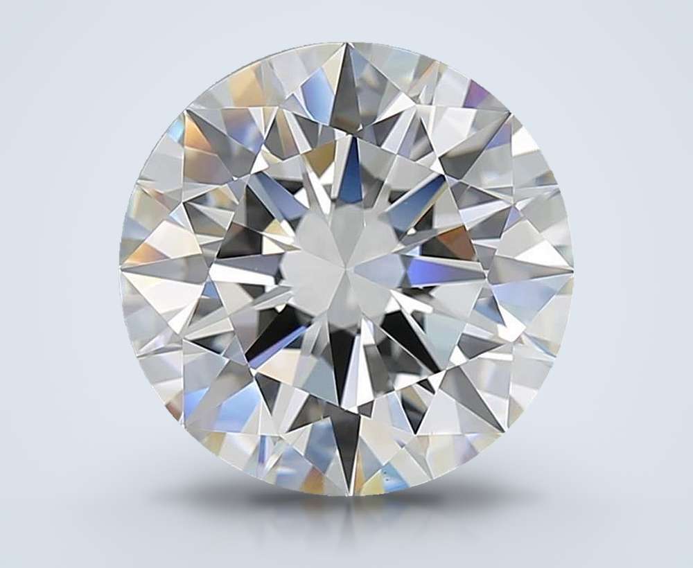 4.59 Carat Round Natural Diamond
