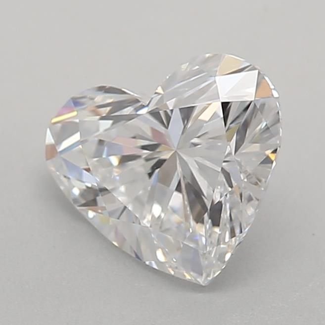 0.71ct D VS2 Rare Carat Ideal Cut Heart Lab Grown Diamond