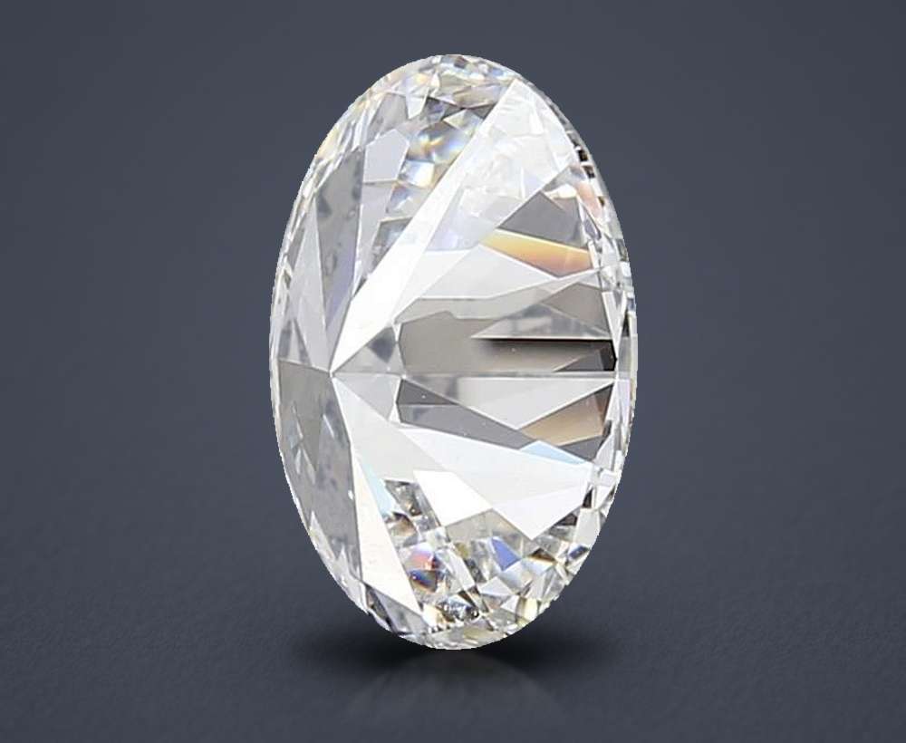 2.60 Carat Oval Lab Diamond