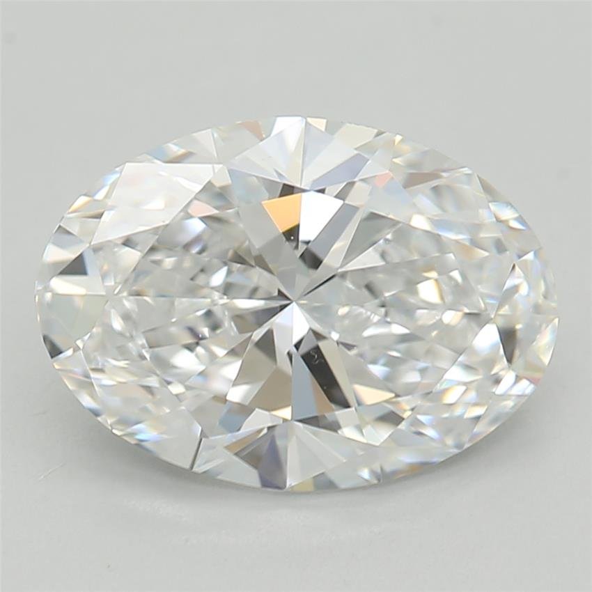 1.54ct D VS1 Rare Carat Ideal Cut Oval Lab Grown Diamond