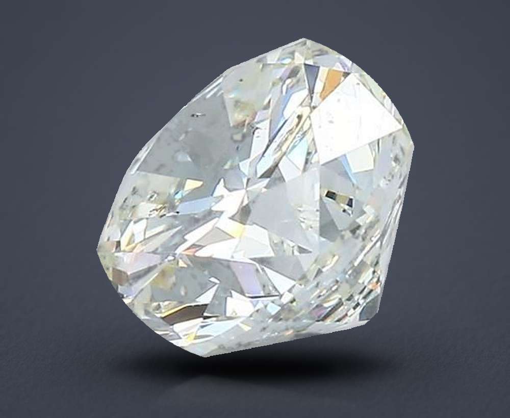 3.51 Carat Round Natural Diamond