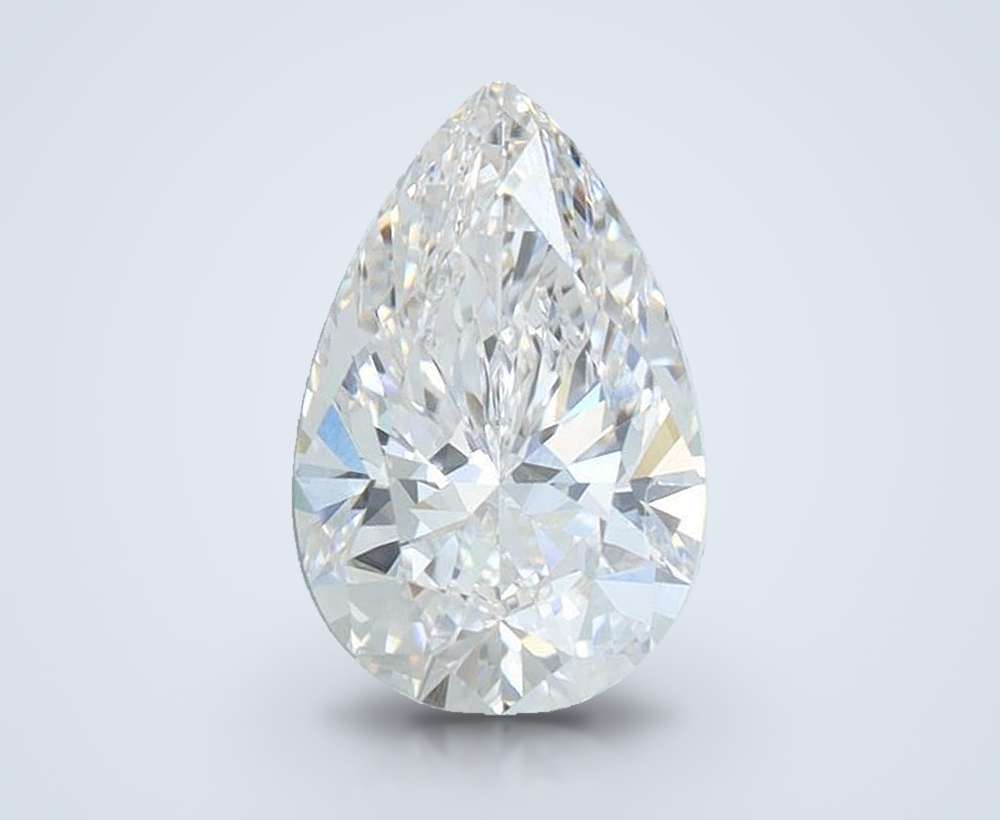 1.59 Carat Pear Lab Diamond