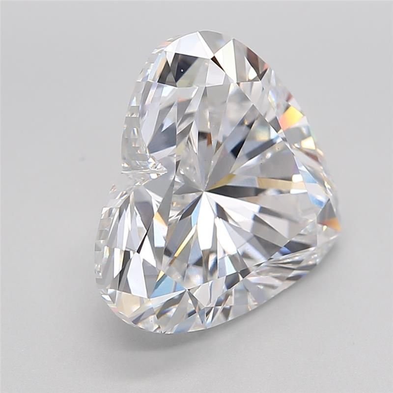 7.03ct D VS2 Good Cut Heart Lab Grown Diamond