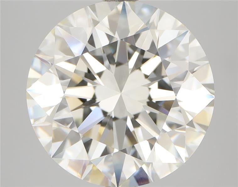 5.04ct I VVS2 Excellent Cut Round Diamond