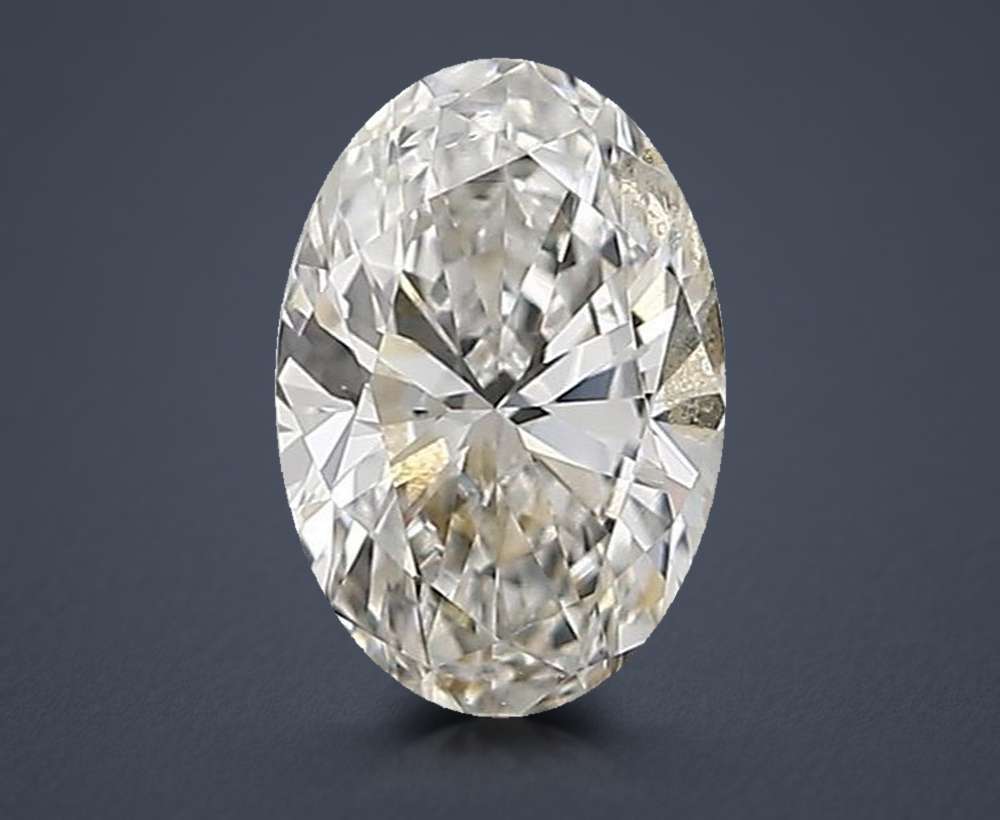 0.57 Carat Oval Lab Diamond