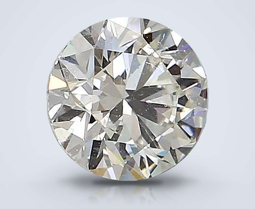 0.90 Carat Round Natural Diamond