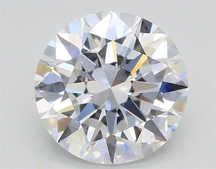 1.90ct D VS2 Excellent Cut Round Lab Grown Diamond