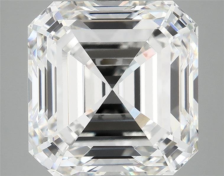 7.06ct F VVS2 Rare Carat Ideal Cut Asscher Lab Grown Diamond