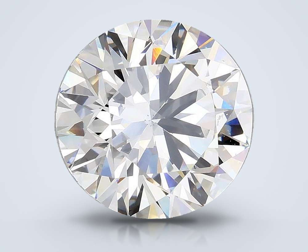 3.86 Carat Round Lab Diamond