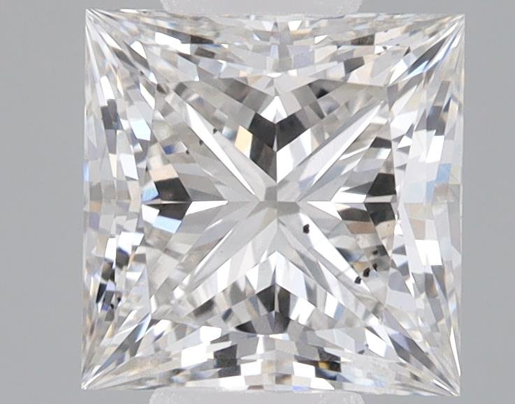 1.19ct G SI1 Rare Carat Ideal Cut Princess Lab Grown Diamond