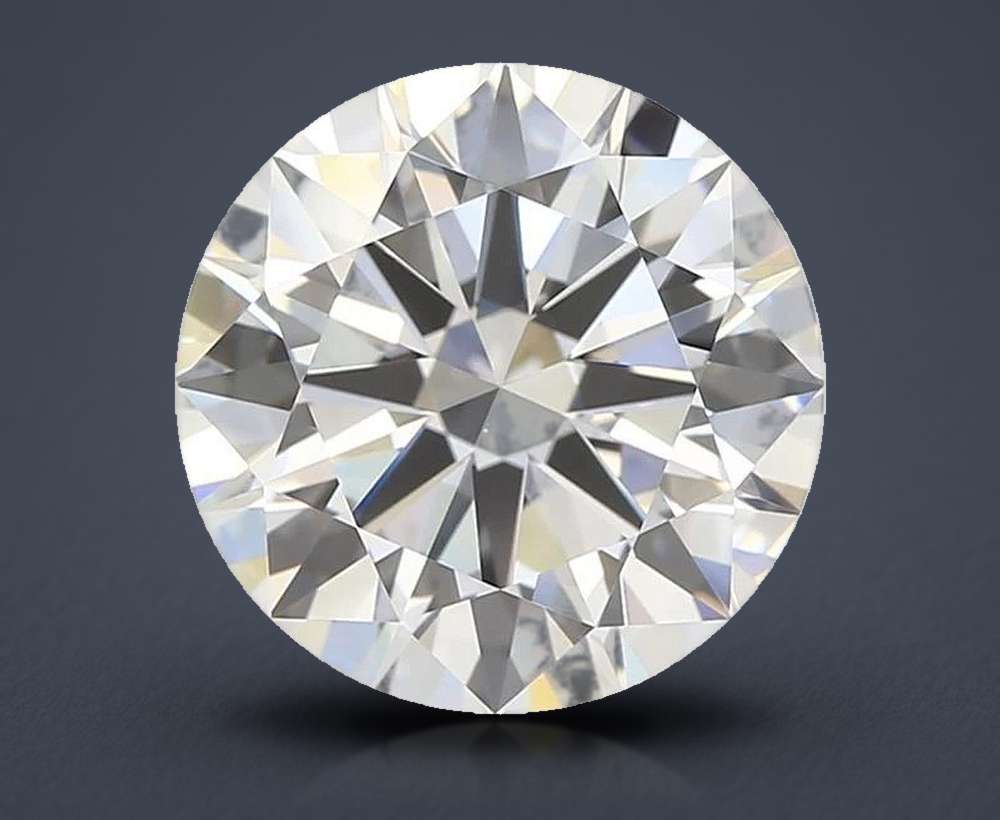 3.90 Carat Round Lab Diamond