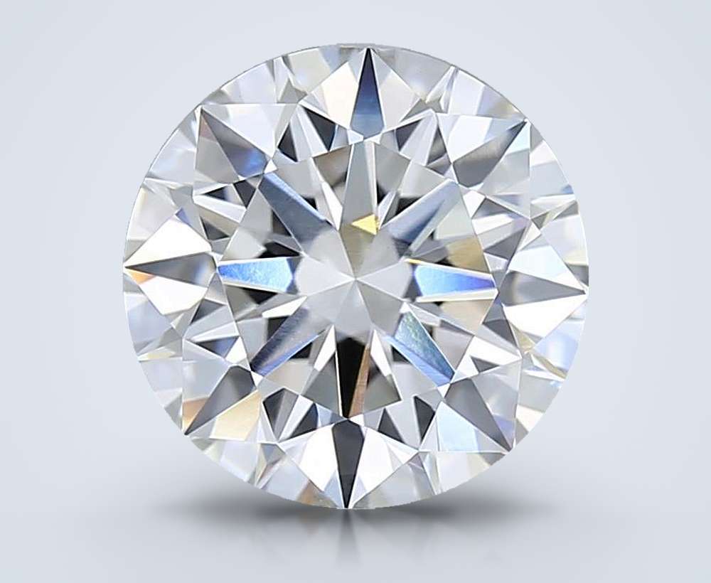 3.59 Carat Round Lab Diamond
