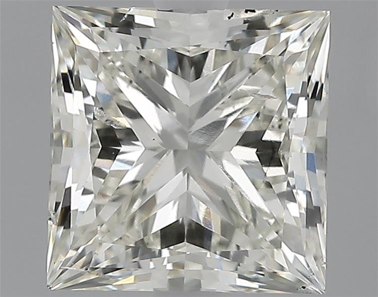 2.17ct J SI2 Rare Carat Ideal Cut Princess Lab Grown Diamond