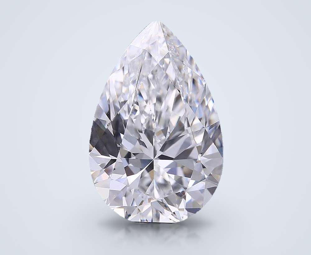 3.56 Carat Pear Lab Diamond