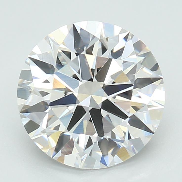 2.85ct F VVS2 Rare Carat Ideal Cut Round Lab Grown Diamond