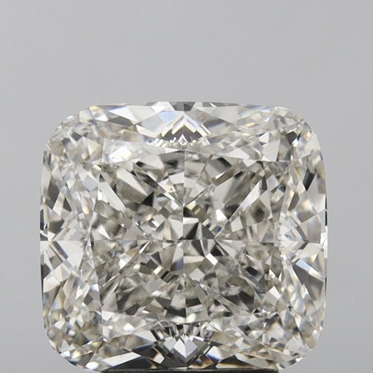 5.01ct I VS2 Rare Carat Ideal Cut Cushion Lab Grown Diamond