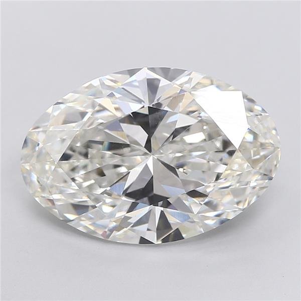 10.06ct H VS1 Rare Carat Ideal Cut Oval Lab Grown Diamond