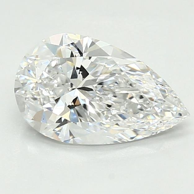 1.19ct D VS2 Rare Carat Ideal Cut Pear Lab Grown Diamond