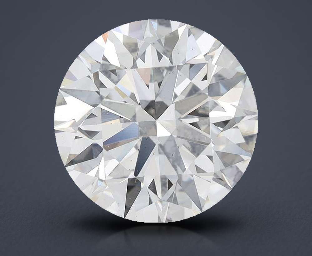 6.46 Carat Round Lab Diamond