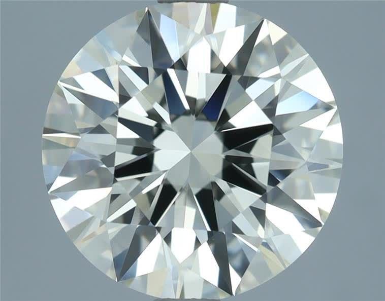 3.05ct J VVS1 Excellent Cut Round Diamond