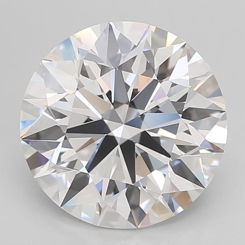 6.54ct E IF Rare Carat Ideal Cut Round Lab Grown Diamond