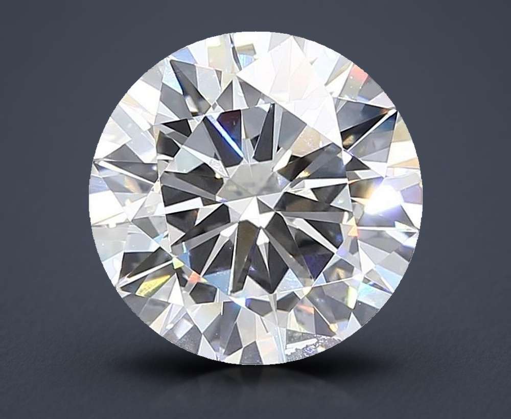 8.01 Carat Round Lab Diamond