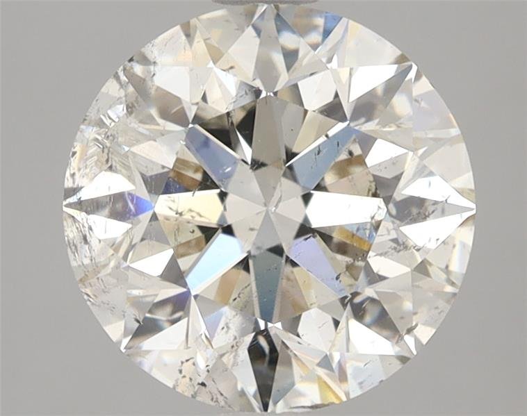 3.01ct H SI2 Excellent Cut Round Diamond