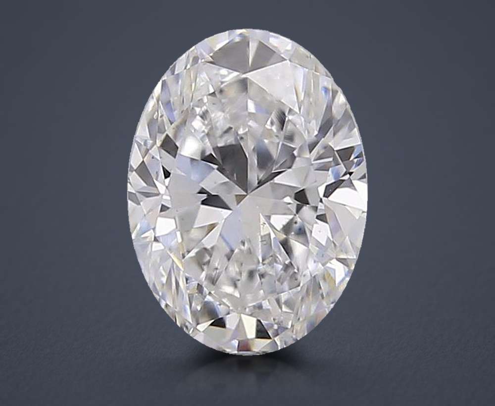 0.56 Carat Oval Lab Diamond