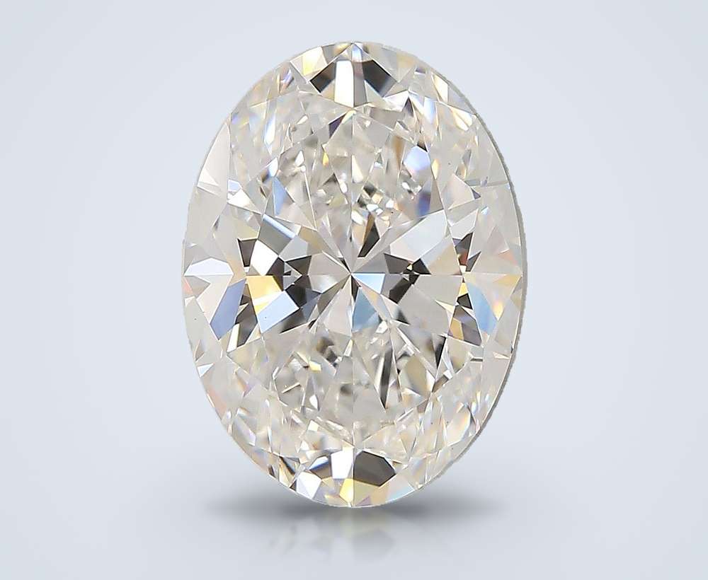 4.07 Carat Oval Lab Diamond