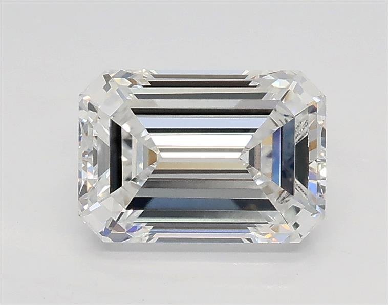 1.07ct D VVS2 Rare Carat Ideal Cut Emerald Lab Grown Diamond