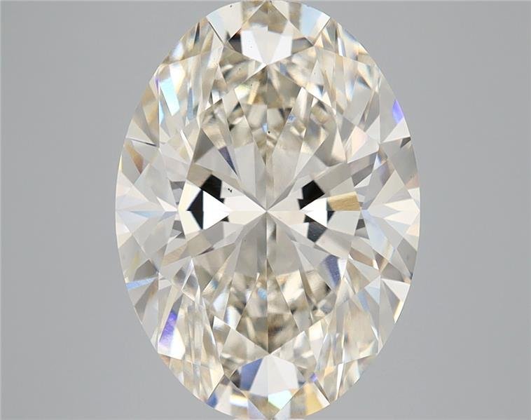 5.04ct I VS1 Very Good Cut Oval Lab Grown Diamond