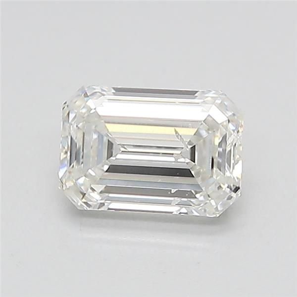 1.00ct F SI2 Rare Carat Ideal Cut Emerald Lab Grown Diamond