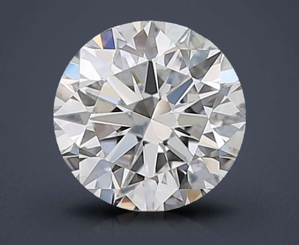 0.60 Carat Round Natural Diamond