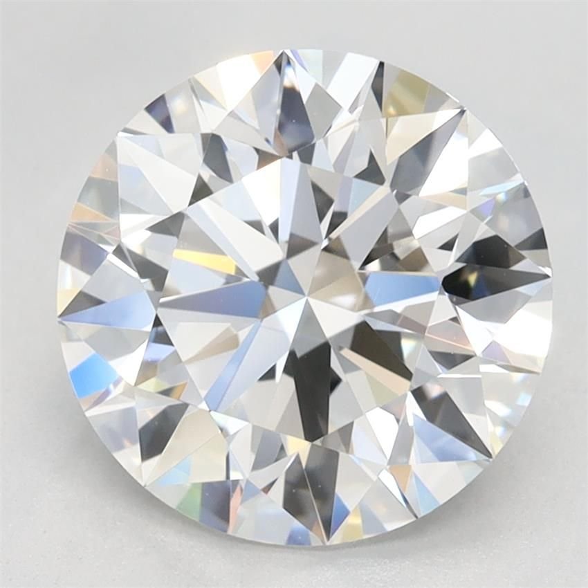 2.74ct F VVS1 Rare Carat Ideal Cut Round Lab Grown Diamond