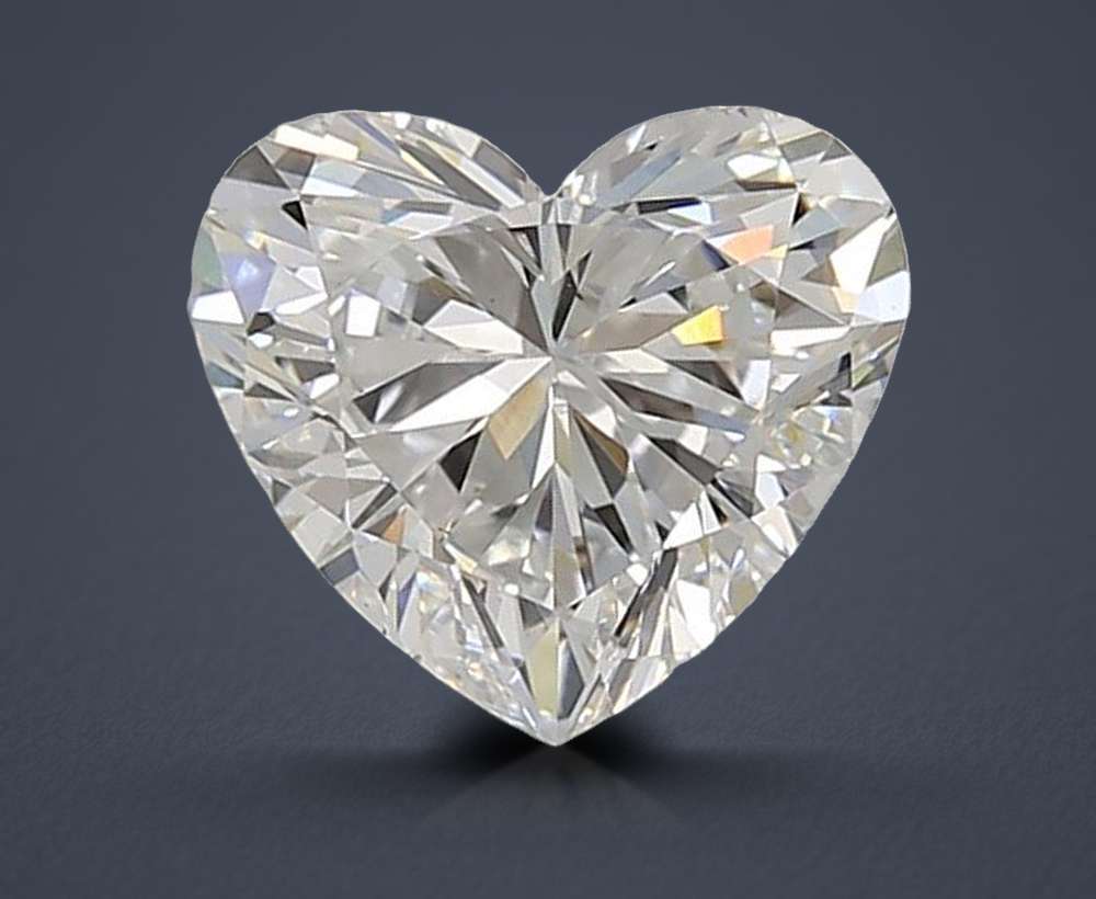 1.85 Carat Heart Lab Diamond