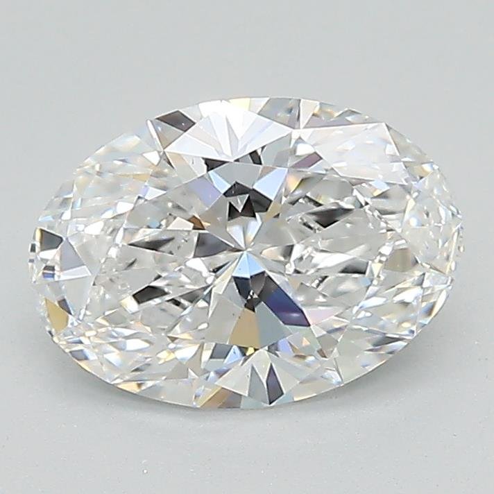 1.32ct D VS2 Rare Carat Ideal Cut Oval Lab Grown Diamond