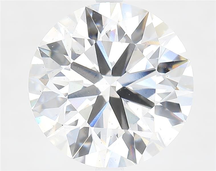 8.05ct G SI1 Rare Carat Ideal Cut Round Lab Grown Diamond
