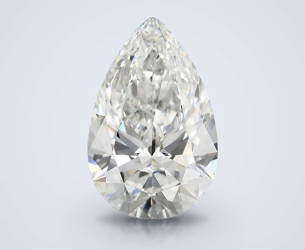 5.82 Carat Pear Lab Diamond