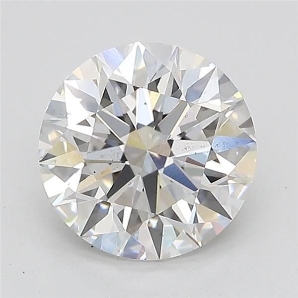 2.13ct E VS2 Rare Carat Ideal Cut Round Lab Grown Diamond