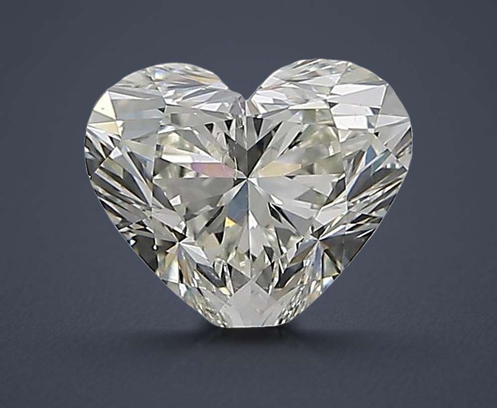 1.72 Carat Heart Natural Diamond