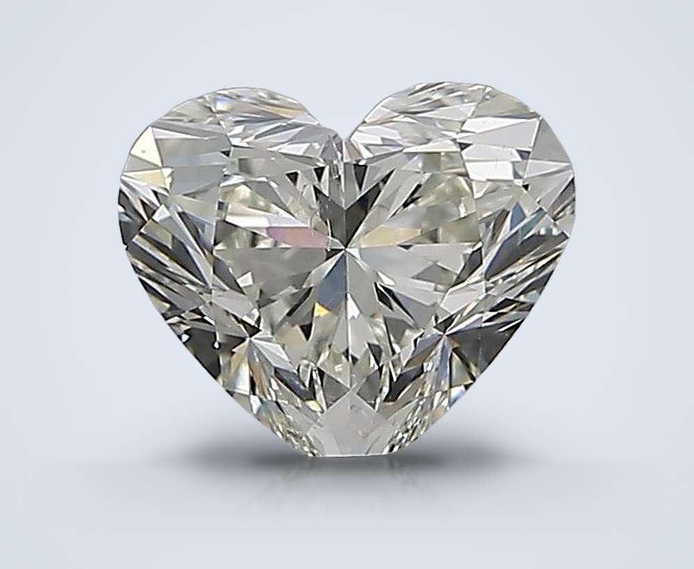 1.72 Carat Heart Natural Diamond