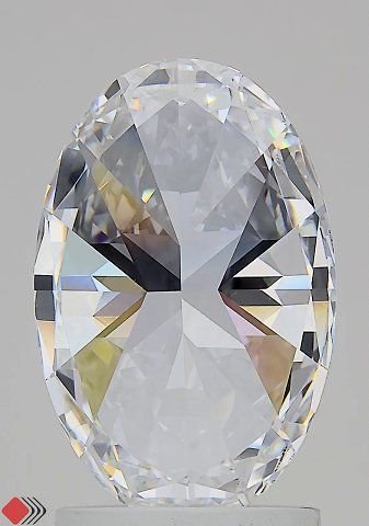 2.50ct D VVS2 Rare Carat Ideal Cut Oval Lab Grown Diamond