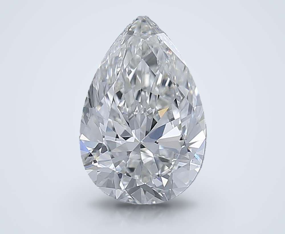 2.00 Carat Pear Natural Diamond