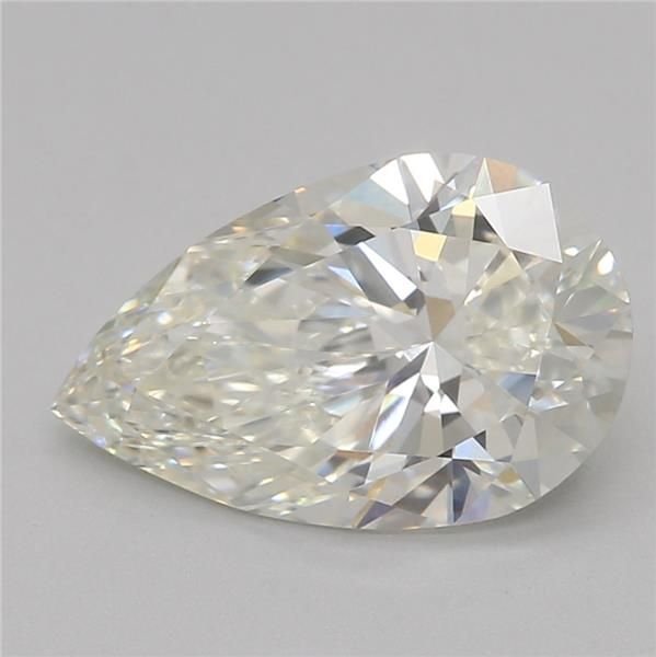 1.31ct H VVS2 Rare Carat Ideal Cut Pear Lab Grown Diamond